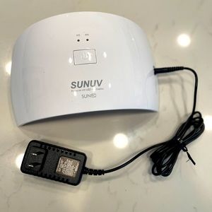 SUNUV UV LED Nail Lamp for Gel Nail Polish Curing Lamp with Sensor 2 Timers